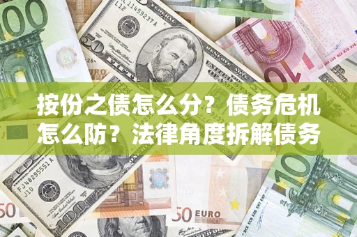 济南按份之债怎么分？债务危机怎么防？法律角度拆解债务分配与风险自保指南