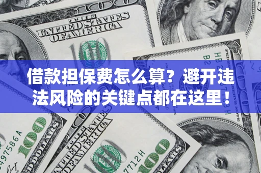 济南借款担保费怎么算？避开违法风险的关键点都在这里！