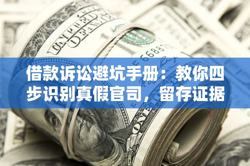 济南借款诉讼避坑手册：教你四步识别真假官司，留存证据不踩雷