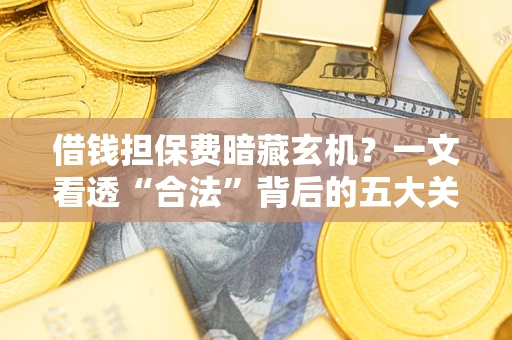 济南借钱担保费暗藏玄机？一文看透“合法”背后的五大关键陷阱