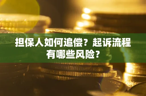 济南担保人如何追偿？起诉流程有哪些风险？