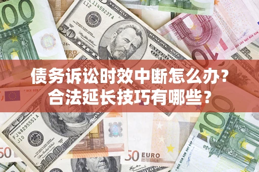 济南债务诉讼时效中断怎么办？合法延长技巧有哪些？