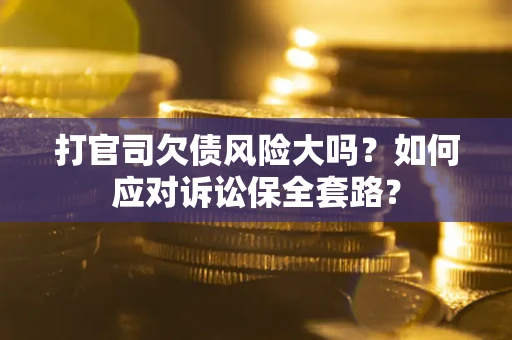 济南打官司欠债风险大吗？如何应对诉讼保全套路？